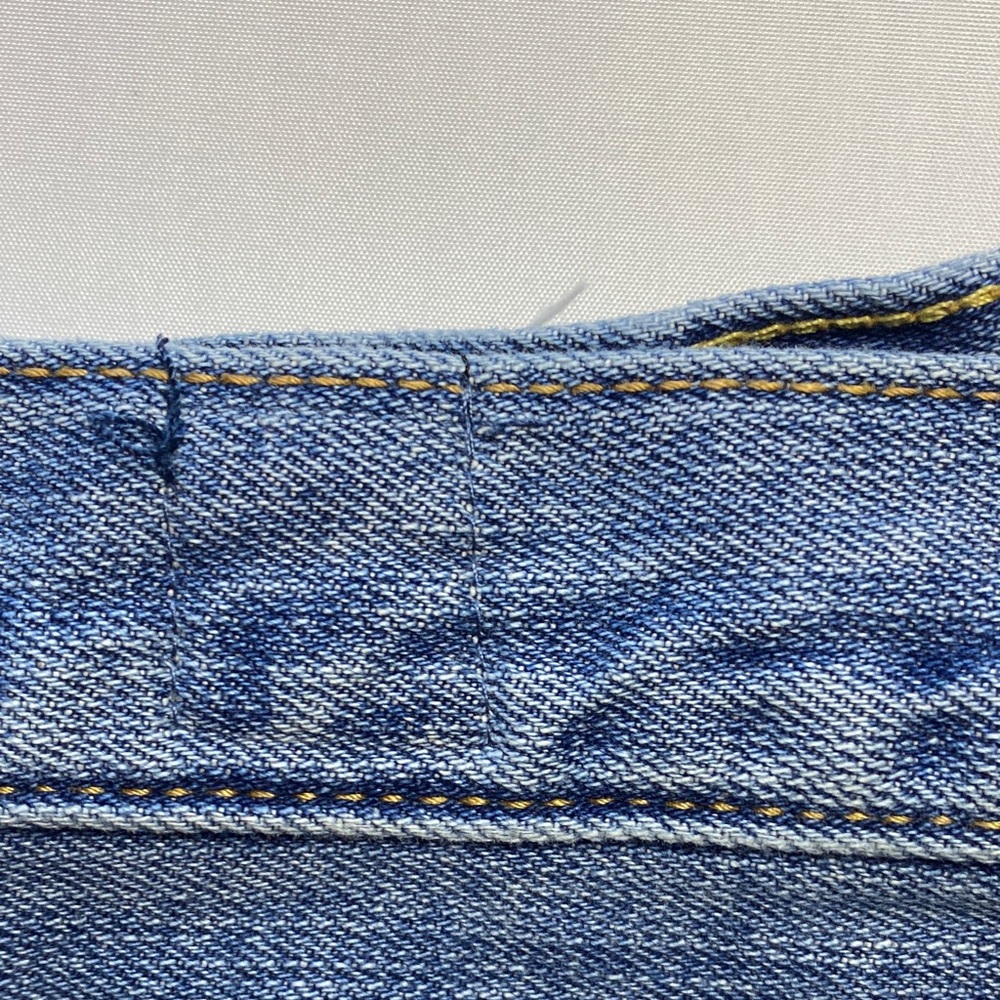 We The Free Light Blue Distressed Jean Shorts - Picture 5 of 9